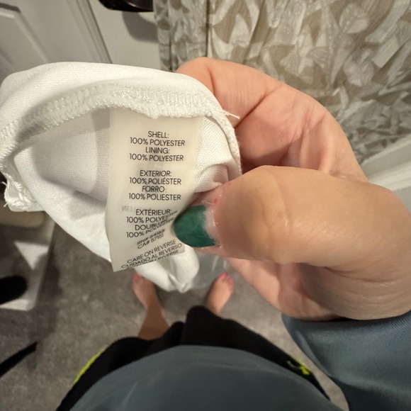 Calvin Klein Sleeveless Maxi Dress – Size 14 –‎ Neutral Pattern, Tiered Skirt - Picture 6 of 7